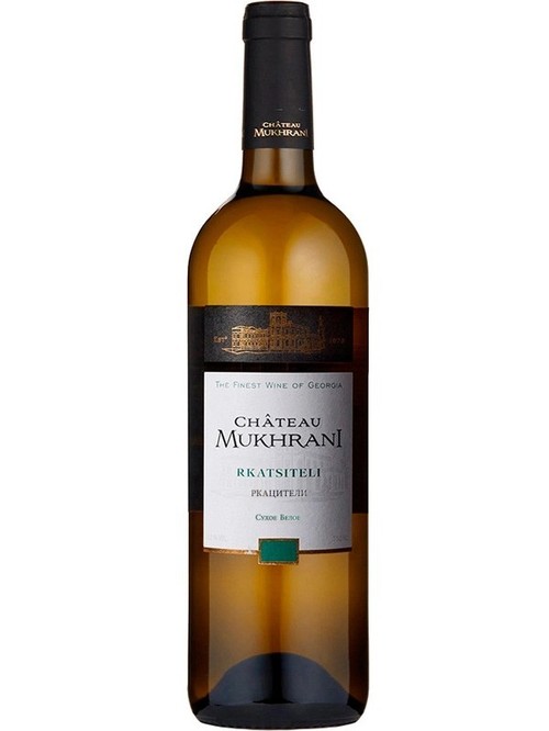 Вино Ркацителі / Rkatsiteli, Chateau Mukhrani, біле сухе 13.5% 0.75л Вино Ркацителі / Rkatsiteli, Chateau Mukhrani, біле сухе 13.5% 0.75л фото