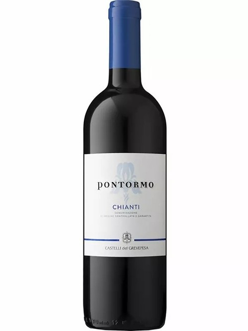 Вино Кьянти Понтормо / Chianti Pontormo, Castelli del Grevepesa, красное сухое 13% 0.75л фото