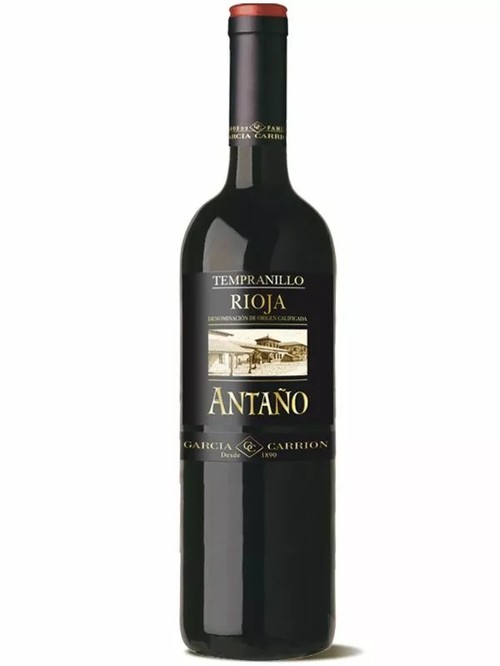 Вино Ріоха Темпранільо, Антаньйо / Rioja Tempranillo, Antano, Garcia Carrion, червоне сухе 13% 0.75л Вино Ріоха Темпранільо, Антаньйо / Rioja Tempranillo, Antano, Garcia Carrion, червоне сухе 13% 0.75л фото