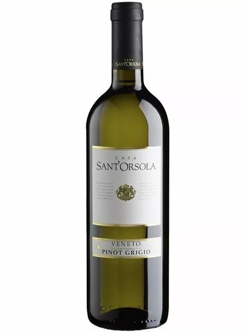 Вино Пино Гриджио / Pinot Grigio, Casa Sant`Orsola, белое сухое 11.5% 0.75л фото