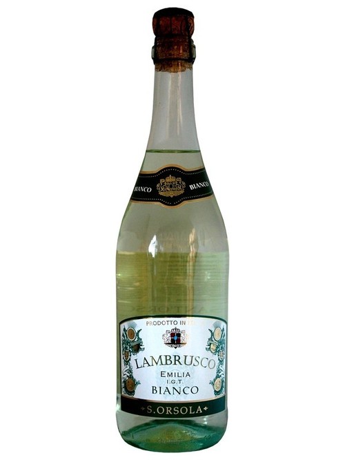 Игристое вино Ламбруско Эмилия, Сант'Орсола / Lambrusco dell'Emilia, Sant'Orsola, белое полусладкое 8% 0.75л Игристое вино Ламбруско Эмилия, Сант'Орсола / Lambrusco dell'Emilia, Sant'Orsola, белое полусладкое 8% 0.75л фото