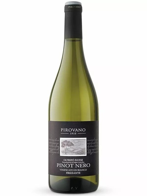 Ігристе вино Піно Неро, Фрізанте / Pinot Nero, Oltrepo Pavese, Frizzante, Pirovano, біле сухе 11.5% 0.75л