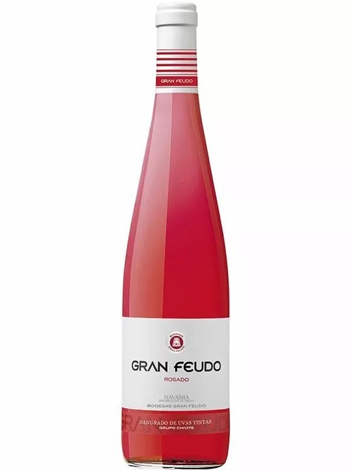 Вино Росадо, Гран Фуедо / Rosado, Gran Feudo, розовое сухое 13.5% 0.75л фото