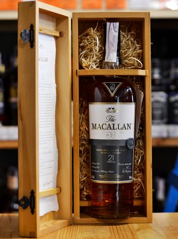 Macallan Fine Oak 21 год 43% 0.7л виски в коробке | OKwine