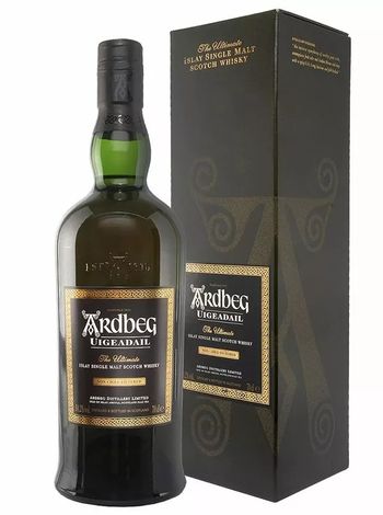 Ardbeg Uigeadail 54.2% 0.7л в коробке, купить виски | OKwine