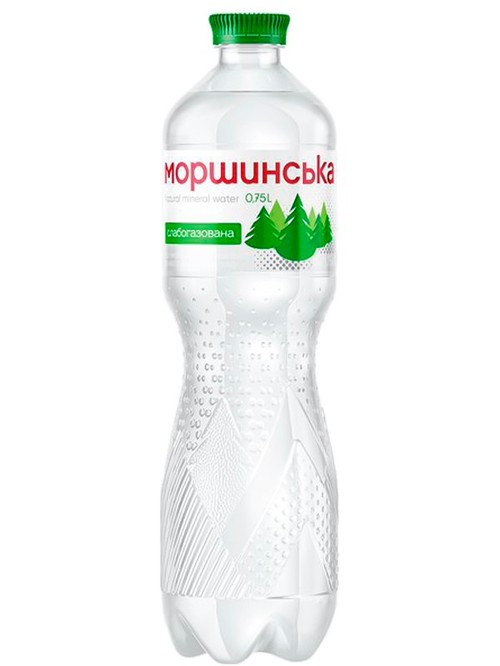 Минеральная вода Моршинская, слаб./газ., 0.75л