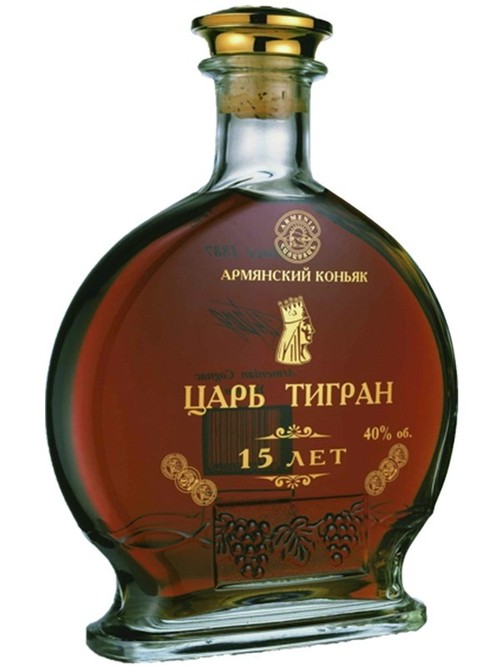 Коньяк Царь Тигран, 15 лет, 0.5л, в коробке Коньяк Царь Тигран, 15 лет, 0.5л, в коробке фото