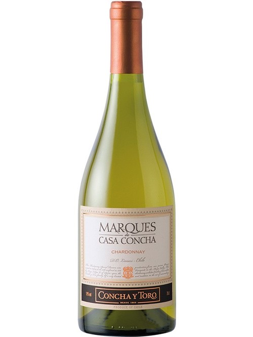 Вино Шардоне / Chardonnay, Marques de Casa Concha, белое сухое 14% 0.75л