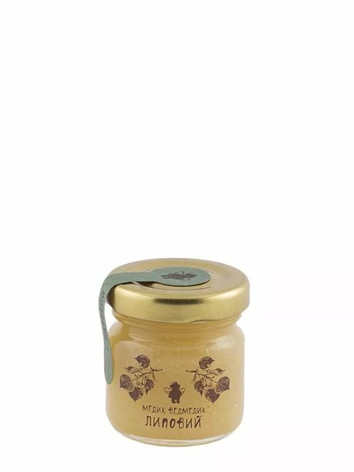 Мёд липовый, Медик Ведмедик, 50г фото
