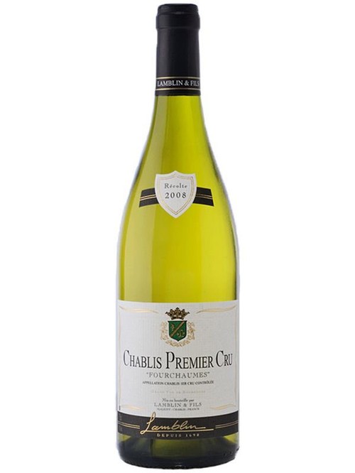 Вино Шабли, Премьер Крю, Фуршом / Chablis, Premier Cru, Fourchaumes, Lamblin, белое сухое 13% 0.75л