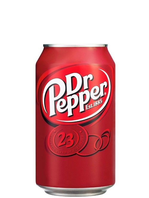 Напиток Доктор Пеппер / Dr. Pepper, ж/б, 0.33л