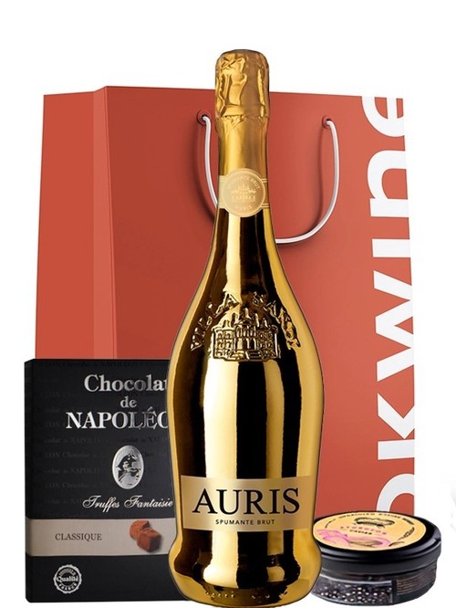 Акционный набор (10%) Игристое вино Auris Villa Sandi с икрой бестера Ukrainian Caviar Berry и трюфелями Napoleon Акционный набор (10%) Игристое вино Auris Villa Sandi с икрой бестера Ukrainian Caviar Berry и трюфелями Napoleon фото