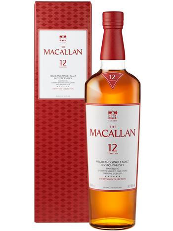 The Macallan Sherry Oak 12 лет 0.7л виски в коробке | OKWINE
