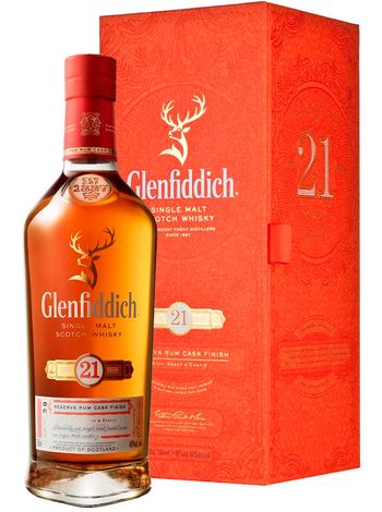 Glenfiddich 21 год 0.7л в коробке, купить виски | OKwine