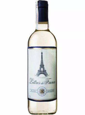 Lettres de France Maison Bouey белое полусладкое вино 0.75л