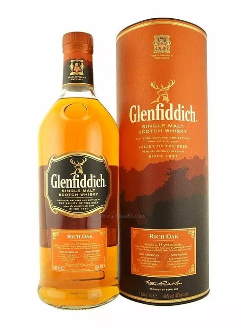 Виски Гленфиддик / Glenfiddich, 14 лет, 40%, 0.7л