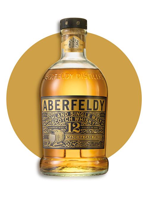 Віскі Аберфелді / Aberfeldy, 12 років, 40%, 0.7л, в тубусі Віскі Аберфелді / Aberfeldy, 12 років, 40%, 0.7л, в тубусі фото