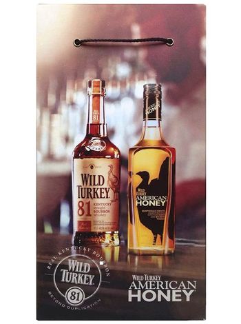 Виски Wild Turkey 81 + Ликер American Honey, 0.7л + 0.7л
