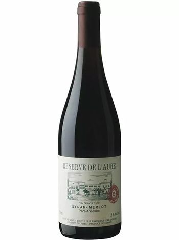 Reserve de l'Aube Syrah-Merlot Pere Anselme красное сухое 0.75л