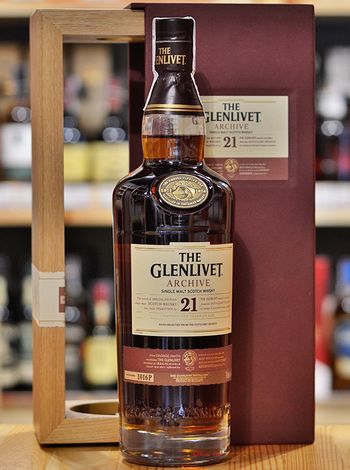 Glenlivet 21 рік 43% 0.7л в подарунковій коробці | OKwine