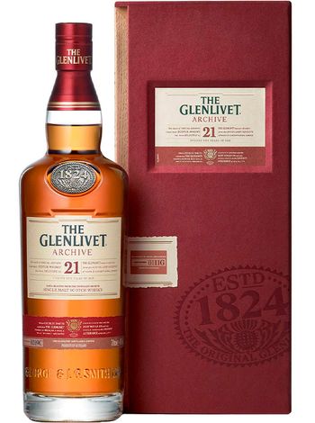 Glenlivet 21 год 43% 0.7л в подарочной коробке | OKwine