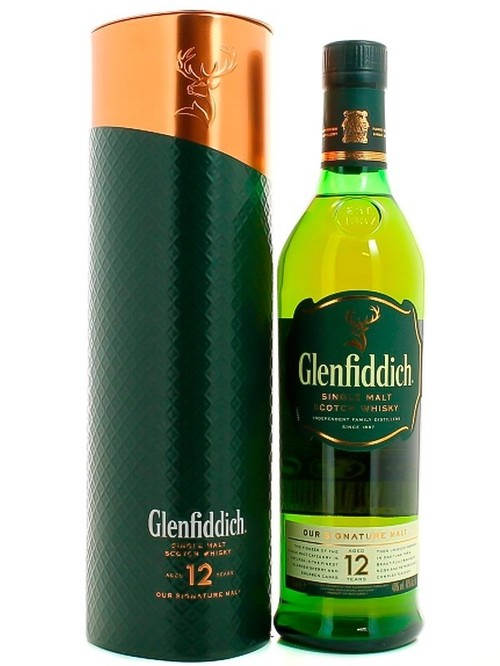 Виски Гленфиддик / Glenfiddich, 12 лет, 40%, 0.7л, в металлическом тубусе Виски Гленфиддик / Glenfiddich, 12 лет, 40%, 0.7л, в металлическом тубусе фото
