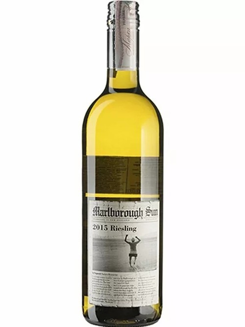 Вино Рислинг "Мальборо Сан" / Riesling "Marlborough Sun", Saint Clair, белое полусухое 11% 0.75л