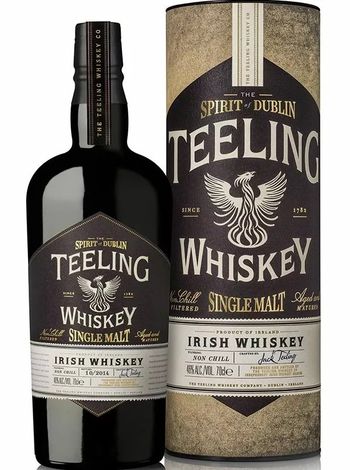 Teeling Single Malt 46% 0.7л в тубусе, купить виски | OKwine
