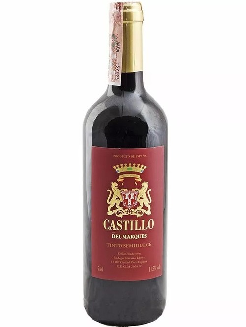 Вино Рэд Семидульче / Red Semidulce, Castillo del Marques, красное полусладкое 0.75л Вино Рэд Семидульче / Red Semidulce, Castillo del Marques, красное полусладкое 0.75л фото