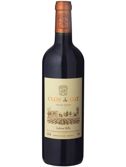 Вино Аялон Веллі / Ayalon Valley, Clos de Gat, червоне сухе 0.75л Вино Аялон Веллі / Ayalon Valley, Clos de Gat, червоне сухе 0.75л фото