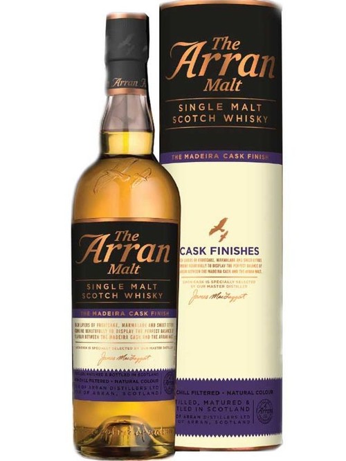 Виски Арран, Мадейра Каск / Arran, Madeira Cask, 0.7л, в тубусе