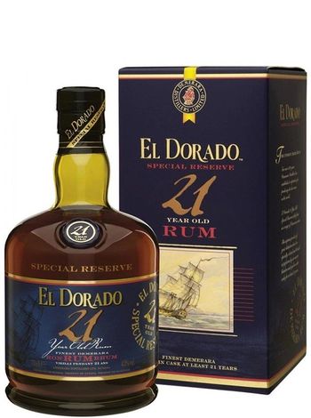 El Dorado 21 год 43% 0.7л в коробке купить ром, Киев | OKwine