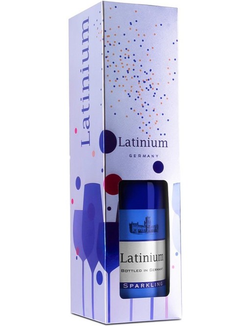 Ігристе вино Латініум Спарклінг / Latinium Sparkling, біле напівсолодке 8.5% 0.75л в коробці фото
