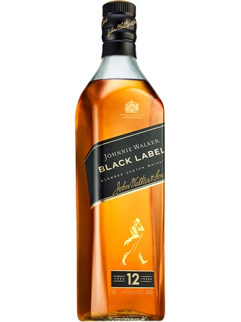Black Label Johnnie Walker 12 лет купить виски 0.7л | OKwine