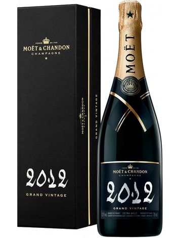 Grand Vintage Moet & Chandon 2012 год белое сухое 0.75л в коробке
