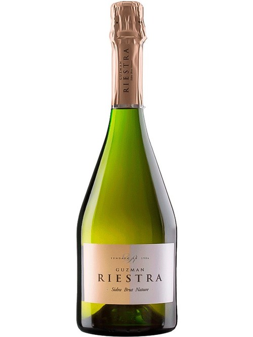 Сидр ігристий Ріестра Брют Натюр / Riestra Brut Nature, сухий, 8%, 0.75л фото