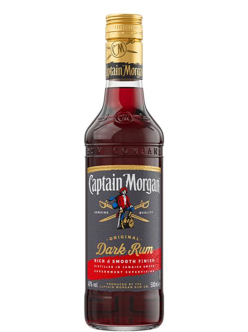 Ром Капитан Морган, Дарк / Captain Morgan, Dark, 3 года, 40%, 0.5л Ром Капитан Морган, Дарк / Captain Morgan, Dark, 3 года, 40%, 0.5л фото
