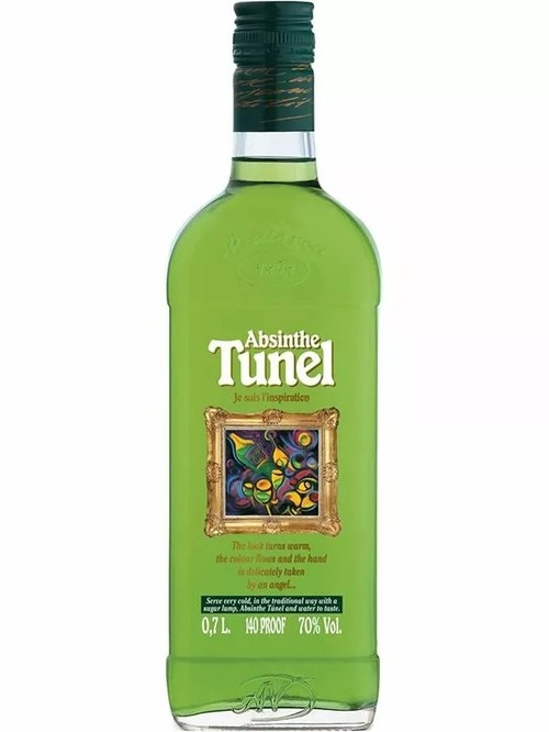 Абсент Тунель Грин / Tunel Green, 70%, 0.7л Абсент Тунель Грин / Tunel Green, 70%, 0.7л фото