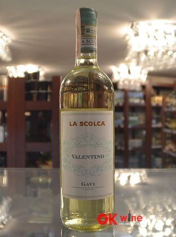 Gavi il Valentino La Scolca купить белое сухое вино 0.75л