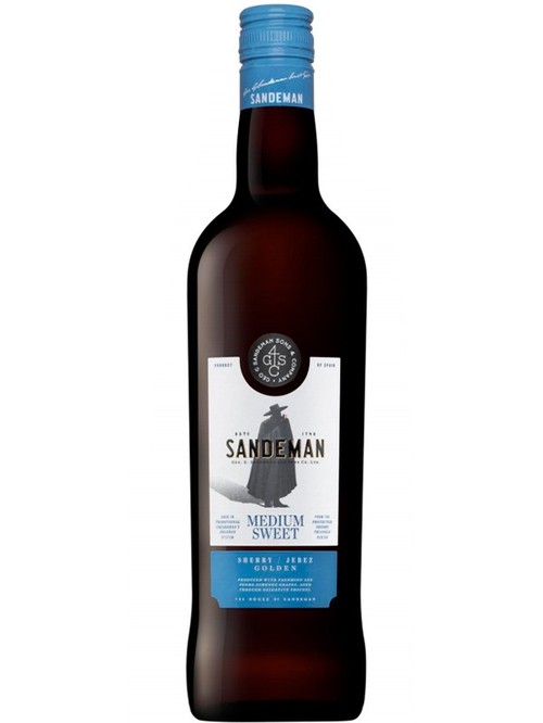 Херес Медіум Світ Шеррі / Medium Sweet Sherry, Sandeman, напівсолодке 15% 0.75л фото
