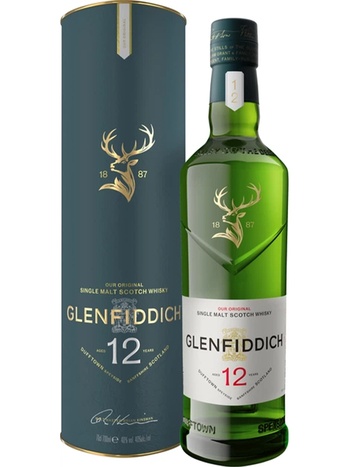 Glenfiddich 12 лет 0.7л в тубусе, купить виски | OKwine
