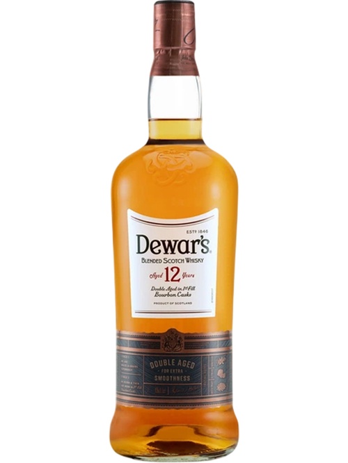 Віскі Дьюарс / Dewar's, 12 років, 40%, 1л фото
