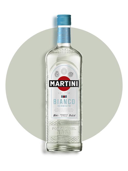 Вермут Мартіні, Б'янко / Martini, Bianco, біле солодке 0.5л фото