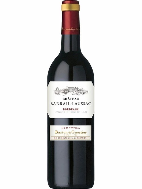 Вино Шато Барай-Лоссак / Chateau Barrail-Laussac, Barton & Guestier, червоне сухе 13% 0.75л фото