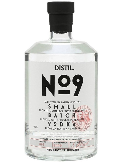 Водка Дистил №9 / Distil №9, 40%, 1л фото