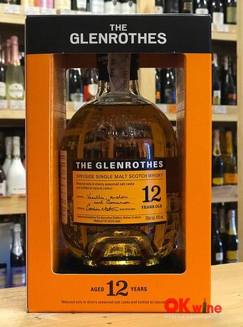 Glenrothes, 12 лет, 0.7л, купить виски в Киеве | OKwine