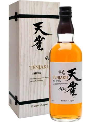 Виски Tenjaku, 40%, 0.7л, в деревянной коробке - купить, цена в