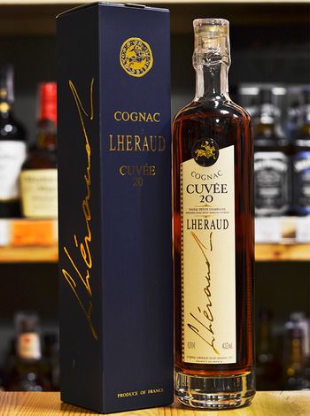 Купить французский коньяк Lheraud Cuvee, 20 лет, 43%, 0.7л, в коробке