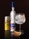 Набор Водка Грейпфрут, Финляндия / Grapefruit, Finlandia, 37.5%, 0.5 л + Тоник Швепс / Tonic Schweppes, 2*0.33л Photo 5