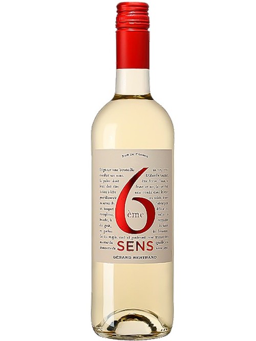 Вино Шосте Відчуття, Блан / 6eme Sens, Blanc, Gerard Bertrand, біле сухе 0.75л Вино Шосте Відчуття, Блан / 6eme Sens, Blanc, Gerard Bertrand, біле сухе 0.75л фото